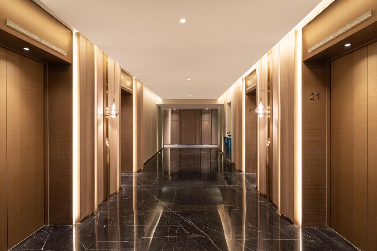 Hualuxe Shanghai Changfeng Park Xangai Exterior foto