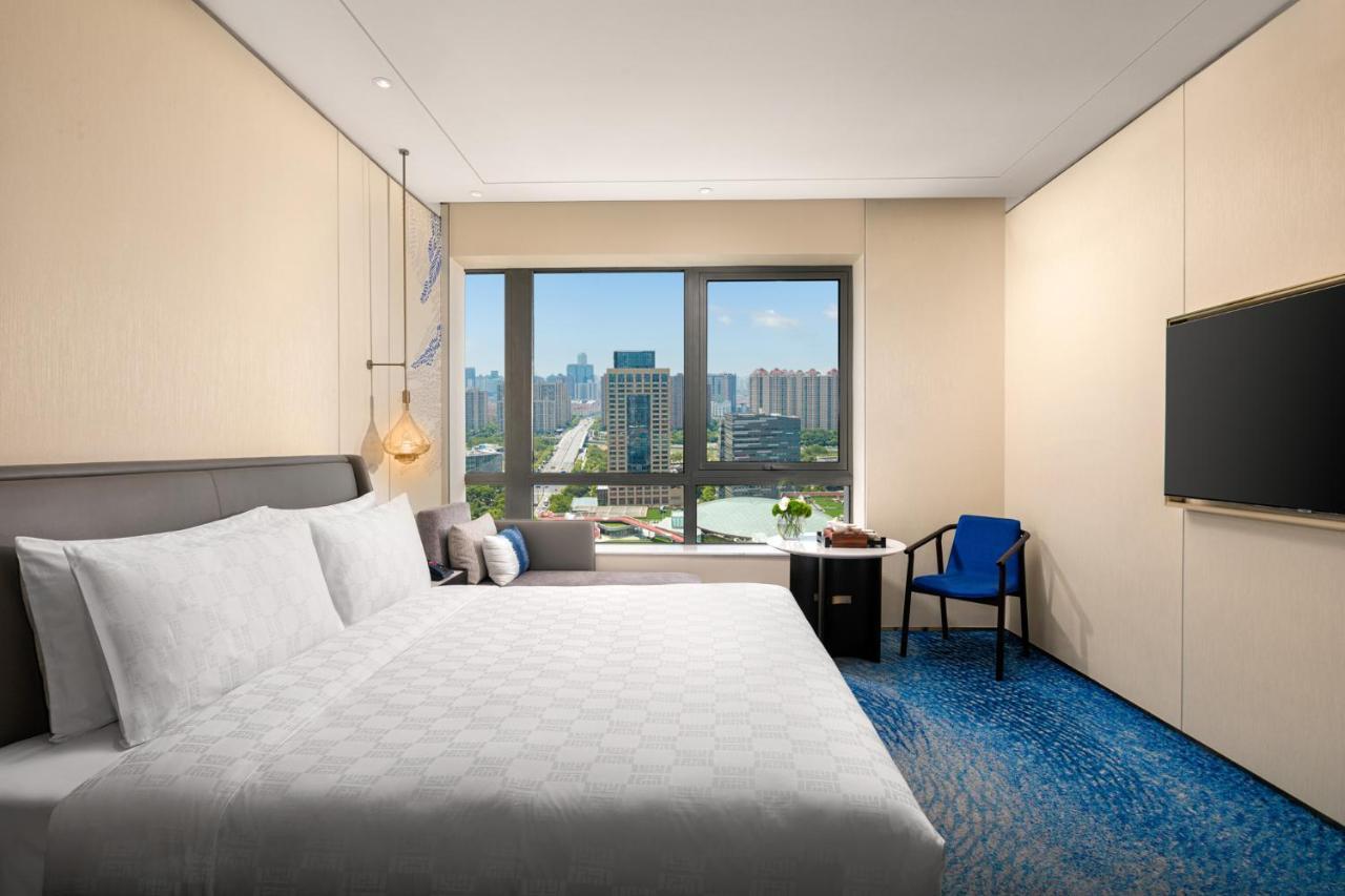 Hualuxe Shanghai Changfeng Park Xangai Exterior foto