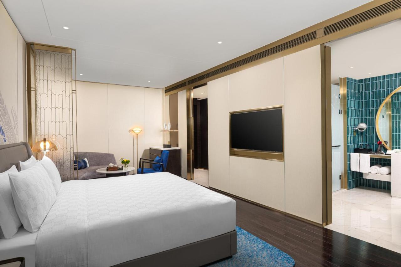 Hualuxe Shanghai Changfeng Park Xangai Exterior foto