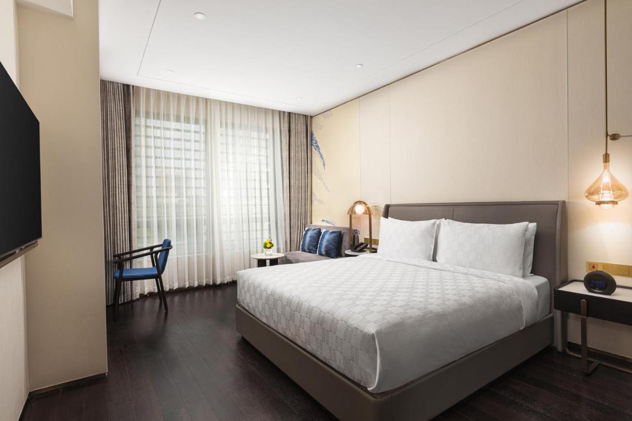 Hualuxe Shanghai Changfeng Park Xangai Exterior foto