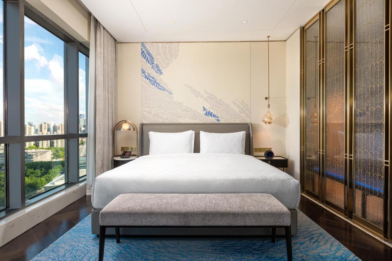 Hualuxe Shanghai Changfeng Park Xangai Exterior foto