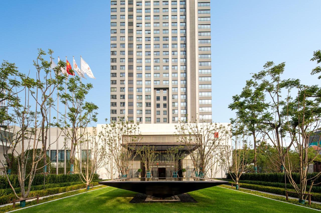 Hualuxe Shanghai Changfeng Park Xangai Exterior foto