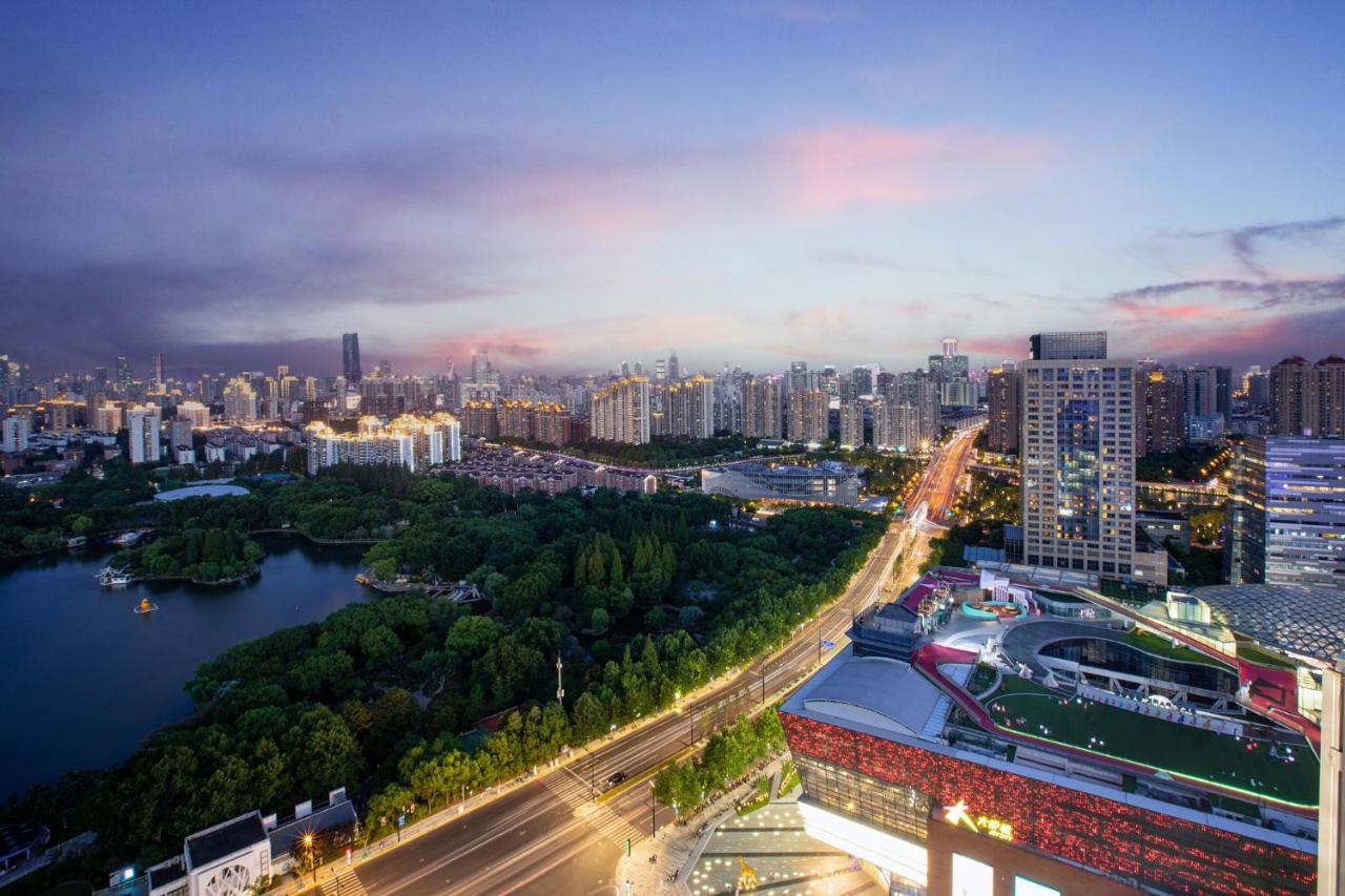 Hualuxe Shanghai Changfeng Park Xangai Exterior foto